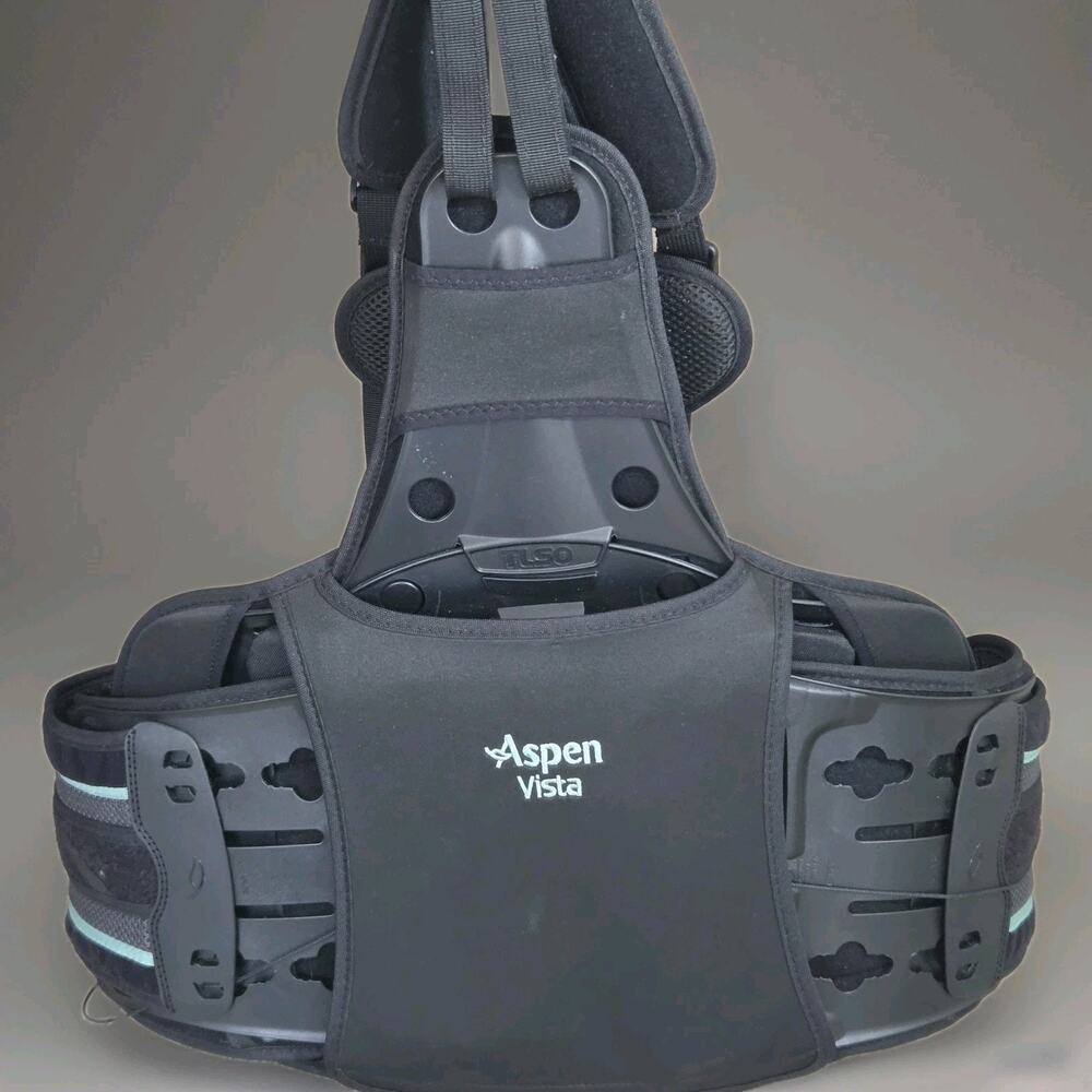 Aspen Vista TLSO Lower Spine Lumbar Support Back Brace Adjustable Size Up to XXL